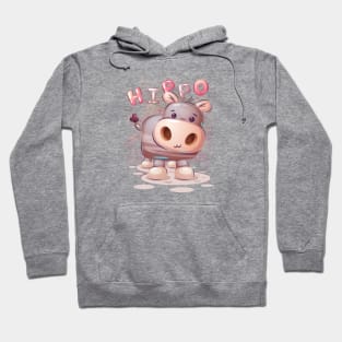 Sweet Baby Hippopotamus Hoodie